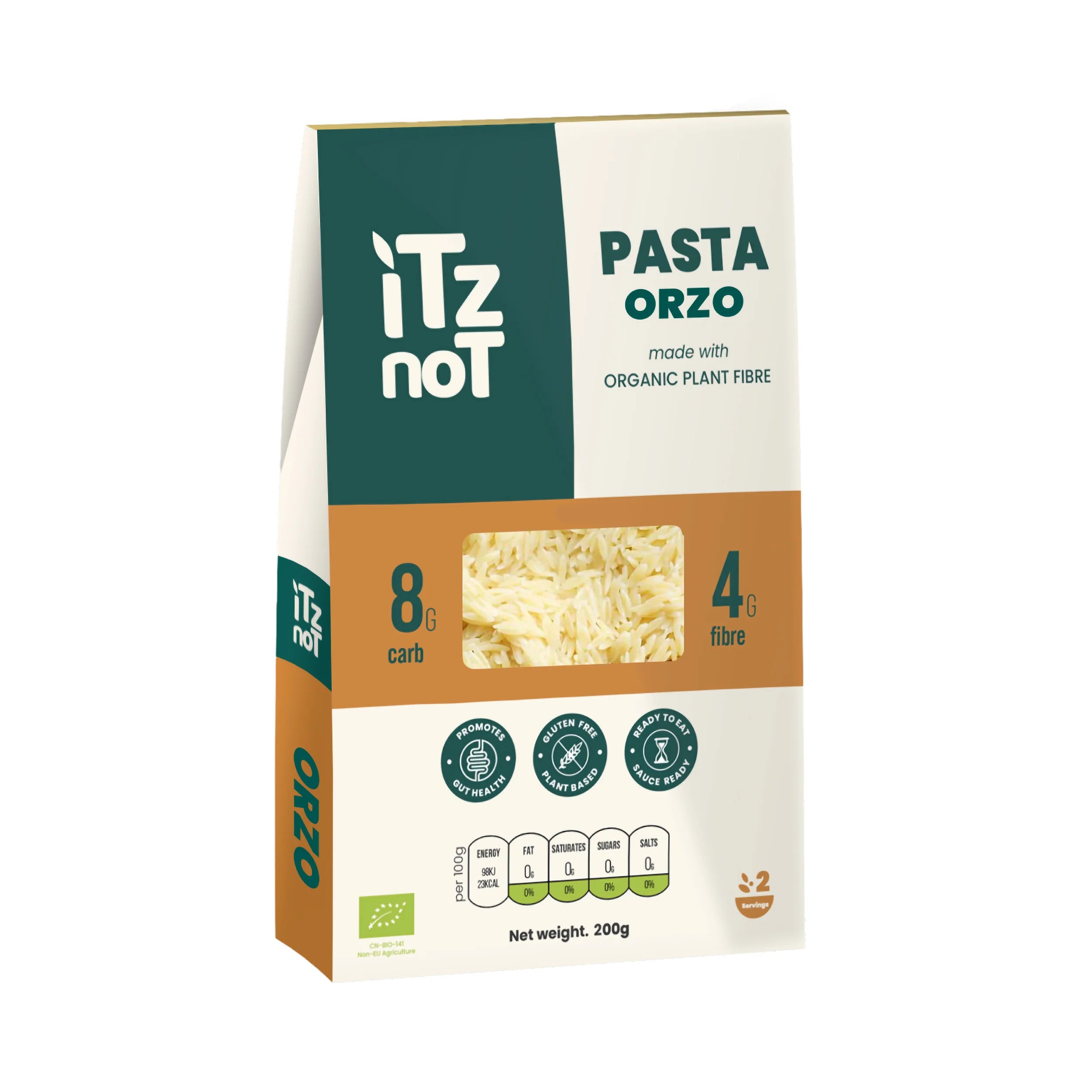 iTz noT Orzo Pasta – Natural Organic