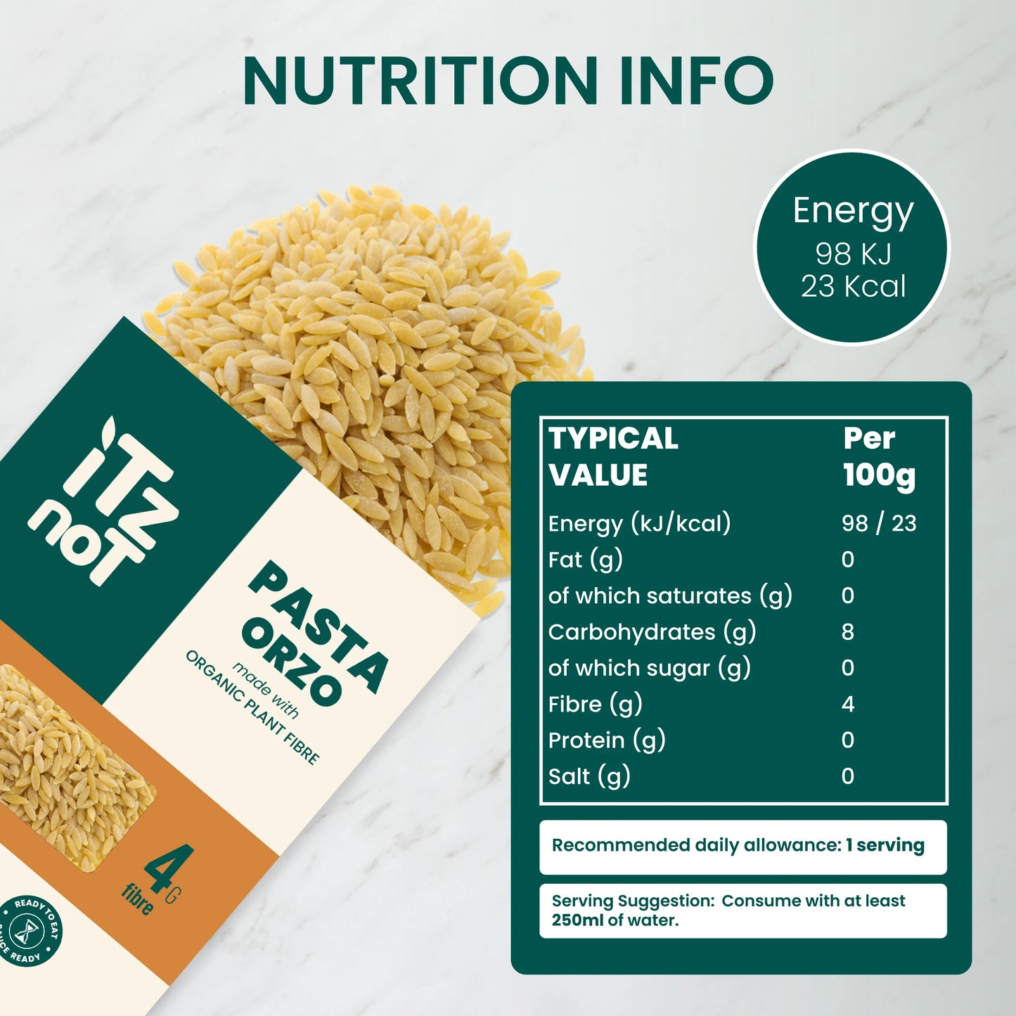 iTz noT Orzo Pasta