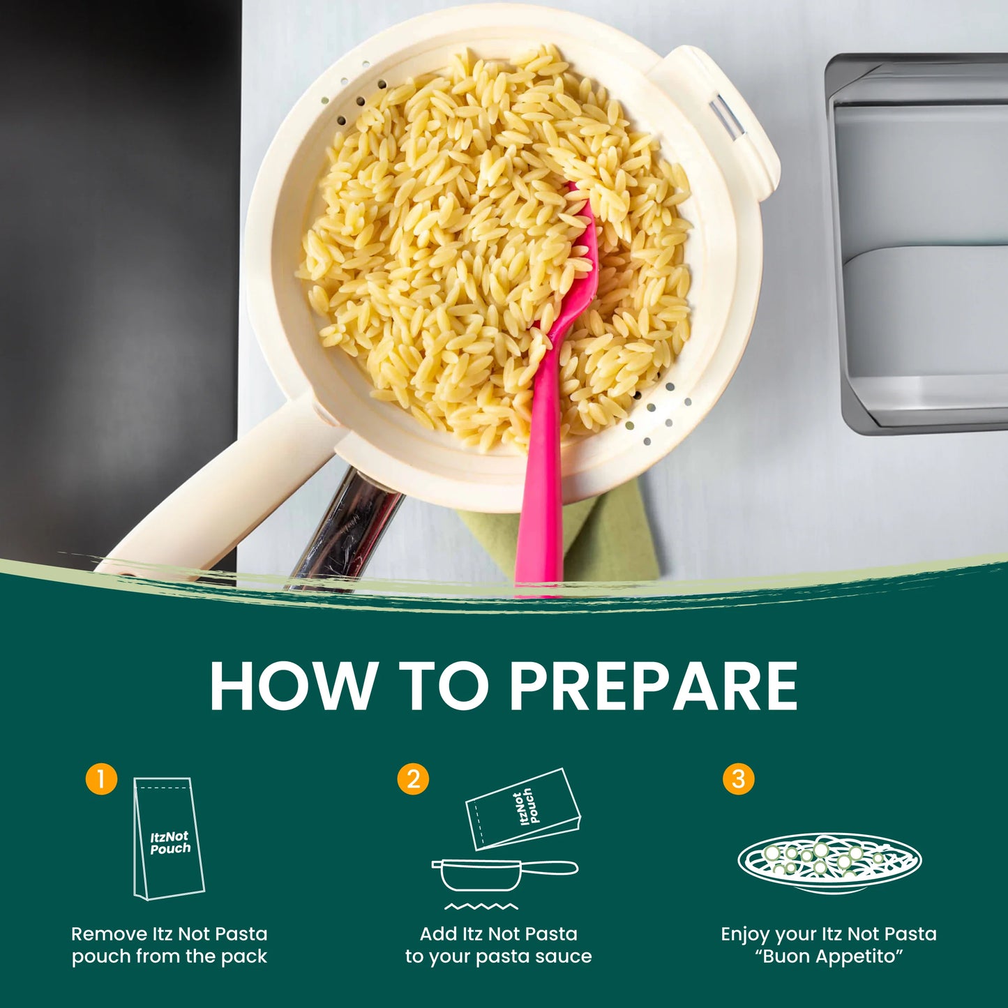 iTz noT Orzo Pasta
