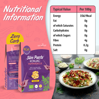 Eat Water Slim Organic Papardelle