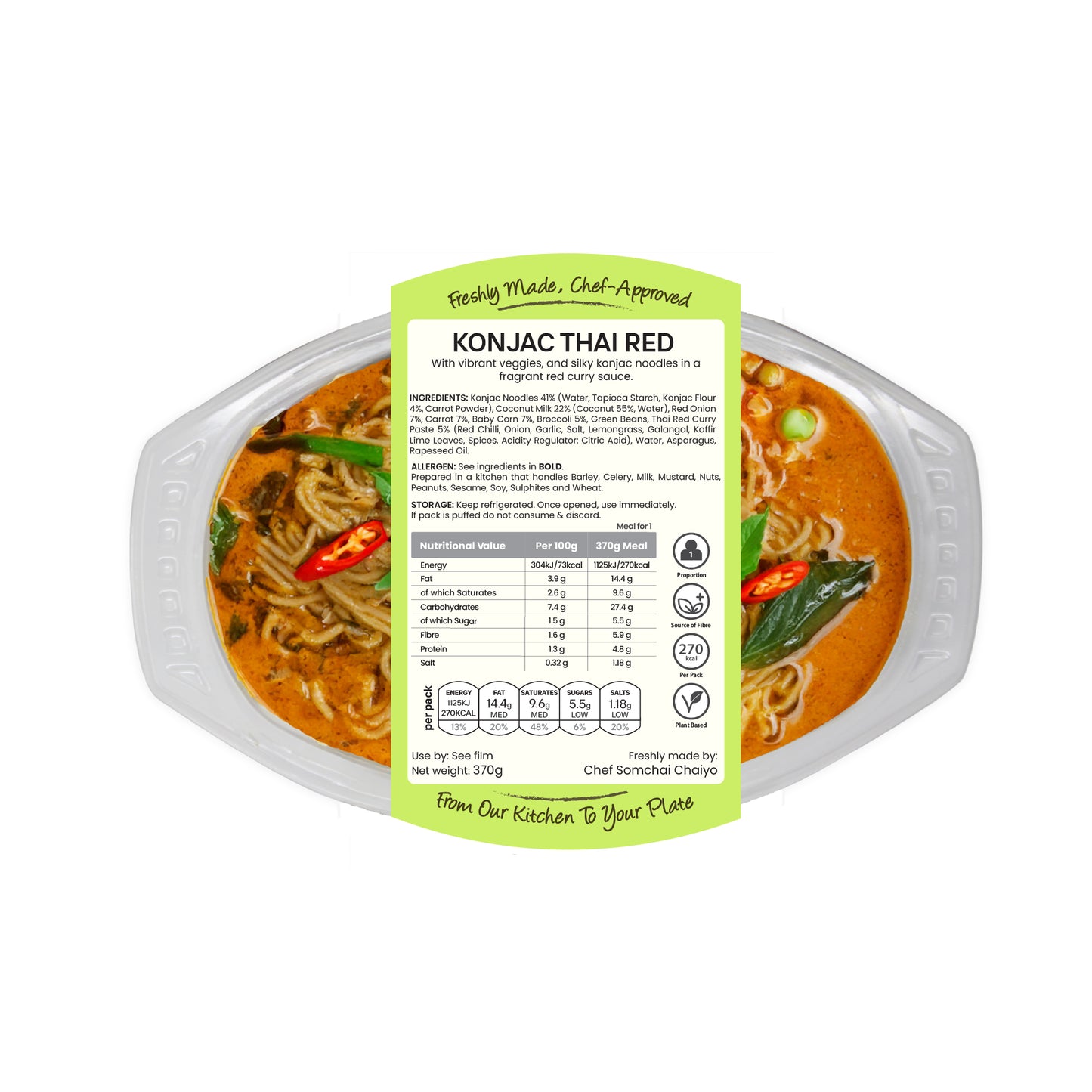 Keto Skinny Thai Red
