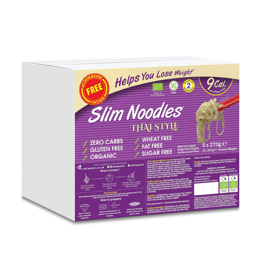 Eat Water Slim Thai Style Noodles Enviro (Pack of 5)