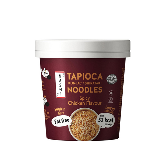 Nashi Tapioca Konjac Shirataki Pot Noodles- Spicy Chicken Flavour